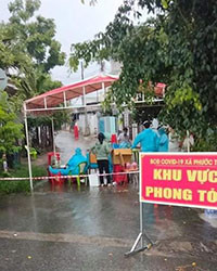Liên quan các ca nghi nhiễm Covid-19 ở Tuy Phong: Phong tỏa một số khu vực thuộc xã Phước Thể