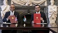 UAE và Anh ký thỏa thuận thúc đẩy hợp tác chống biến đổi khí hậu
