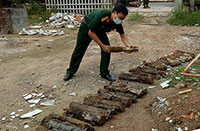 Công binh Bình Thuận: Rà tìm, xử lý, hủy an toàn hơn 300 vật liệu nổ