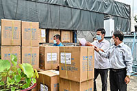 Tuyên Quang hỗ trợ vật tư y tế phòng chống dịch Covid-19 cho Bình Thuận