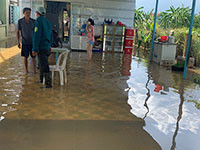 Hàm Thuận Bắc: Ngập lụt do mưa lớn, ước thiệt hại 5 tỷ đồng