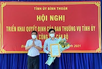 Quyền Bí thư Tỉnh đoàn nhận nhiệm vụ Phó Trưởng ban Kinh tế Ngân sách HĐND tỉnh 