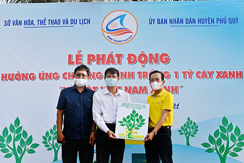 Movement launched to plant 1,000 green trees on Phu Quy island