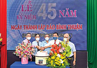 Lễ kỷ niệm 45 năm Ngày thành lập Báo Bình Thuận
