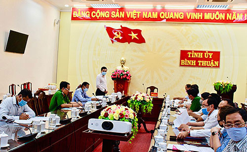 Province’s leader inspects on preparation for election event in Phan Thiet city