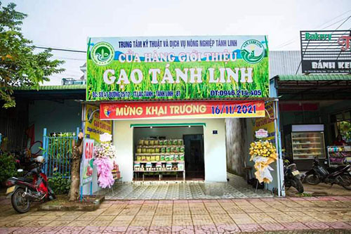 Giới thiệu nhãn hiệu “Gạo Tánh Linh” ra thị trường 