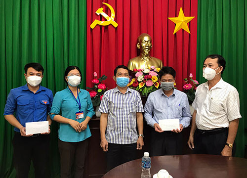 Công ty Xổ số kiến thiết Bình Thuận: Hỗ trợ 120 triệu đồng cho lực lượng phòng chống dịch TP. Phan Thiết