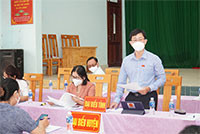 Giám sát việc sắp xếp đơn vị hành chính ở Tánh Linh