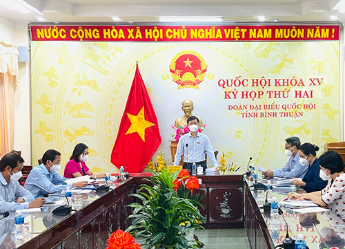 Giám sát thực hiện sắp xếp đơn vị hành chính tại thị trấn Phan Rí Cửa và UBND huyện Tuy Phong 