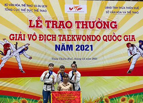 Bình Thuận: Đoạt 2 huy chương vàng ﻿﻿ tại giải vô địch Taekwondo Quốc gia - 2021