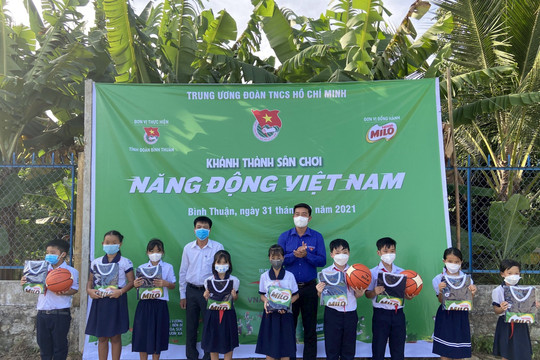 Khánh thành “Sân chơi năng động Việt Nam” cho thanh thiếu nhi