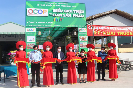 Ra mắt điểm giới thiệu và bán sản phẩm OCOP Bình Thuận