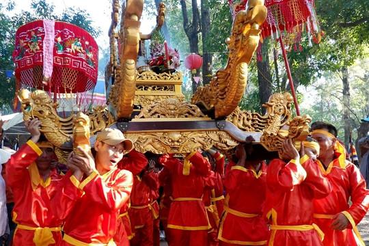 Thay Thim palace festival recognized as a national intangible relic