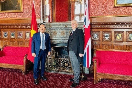 Vietnam important partner of UK: British legislative leader