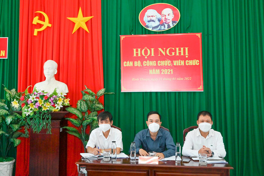 Hội nghị cán bộ, công chức, viên chức Báo Bình Thuận năm 2021.