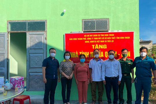 Công ty Xổ số kiến thiết Bình Thuận:
Nhiều việc làm ý nghĩa nhân dịp Tết 2022