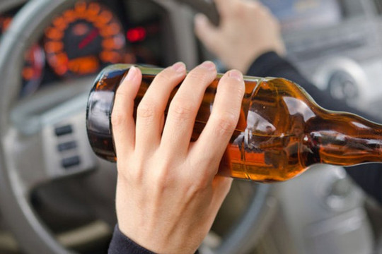 Các mức phạt với lỗi uống rượu bia khi tham gia giao thông