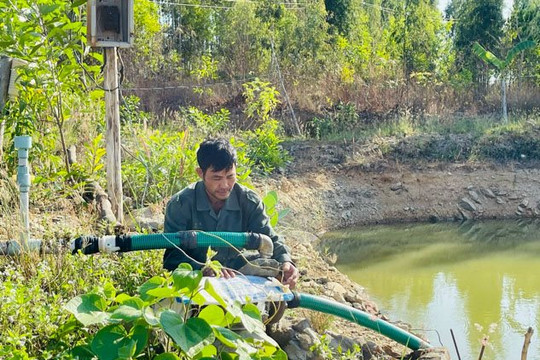 Hàm Thuận Nam: Chủ động nguồn nước sinh hoạt và sản xuất mùa khô