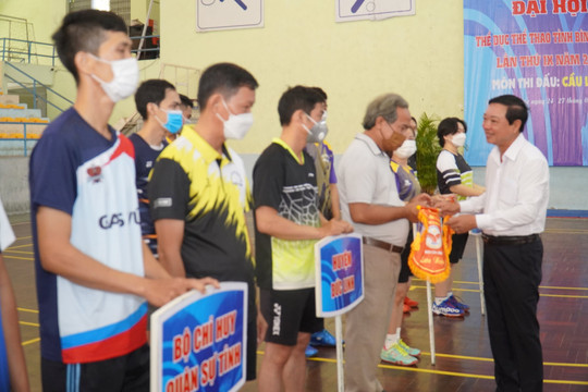  Đại hội TDTT tỉnh Bình Thuận lần IX - 2022: Khởi tranh môn cầu lông