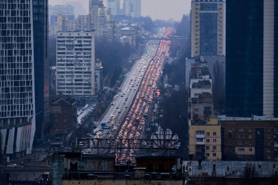Thủ đô Kiev sau khi Nga tiến hành chiến dịch quân sự đặc biệt