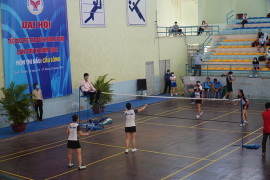 Tập huấn nghiệp vụ thể dục thể thao cơ sở tại Bình Thuận