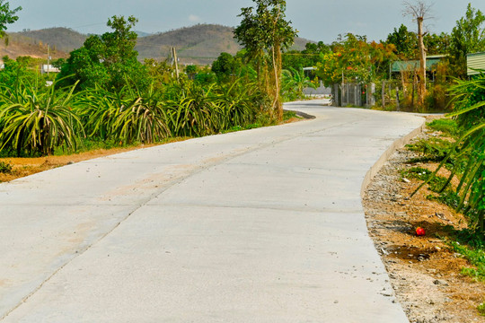 Hàm Thuận Nam: Phát triển hạ tầng giao thông nông thôn