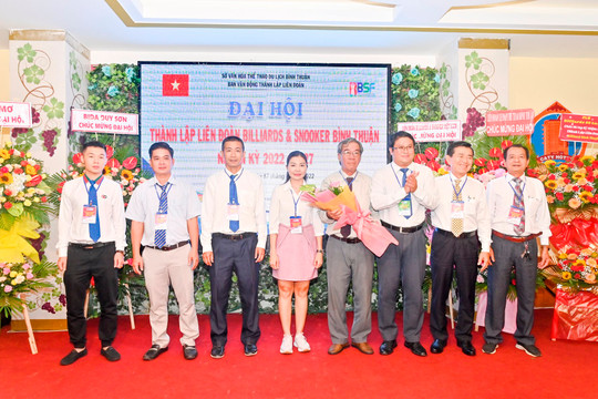Đại hội thành lập Liên đoàn Billiards & Snooker tỉnh Bình Thuận