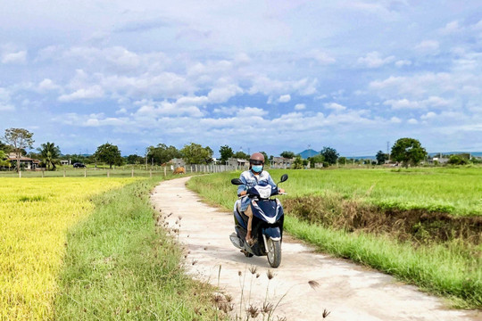 Hàm Thuận Bắc: Dân đồng thuận, giao thông nông thôn phát triển