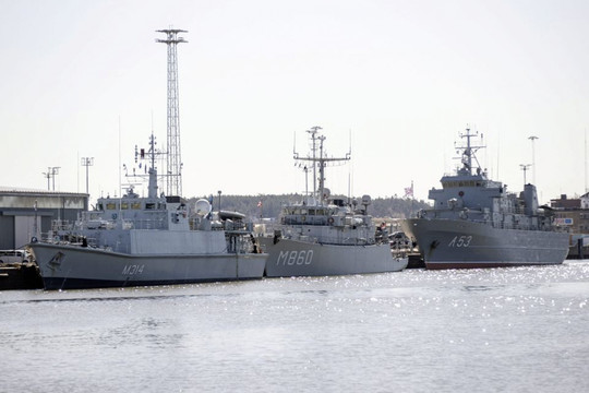 Tàu chiến NATO tới Phần Lan tập trận
