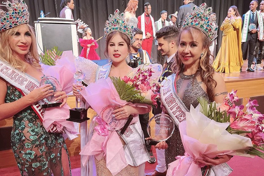 Vietnam’s representative crowned Mrs United Nations 2022
