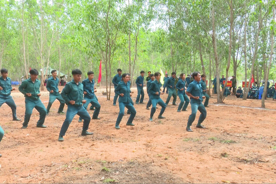 Hàm Thuận Bắc:﻿﻿ 
Khai mạc Hội thao quốc phòng Lực lượng vũ trang huyện