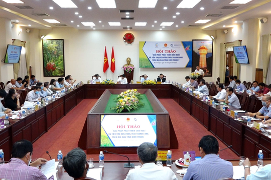 “Giải pháp phát triển sản xuất và tiêu thụ bền vững trái thanh long trên địa bàn tỉnh Bình Thuận"
