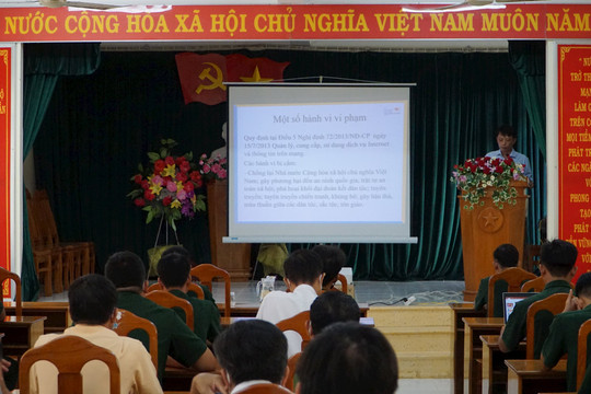 Thông tin thời sự, phổ biến pháp luật tại Phú Quý