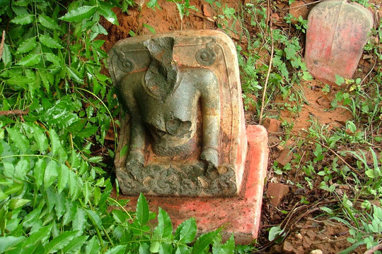 Đâu rồi những pho tượng cổ ở đền Pô Klong Khul