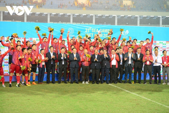 Chủ tịch nước chúc mừng Ban Huấn luyện và Đội tuyển bóng đá nam U23 quốc gia Việt Nam