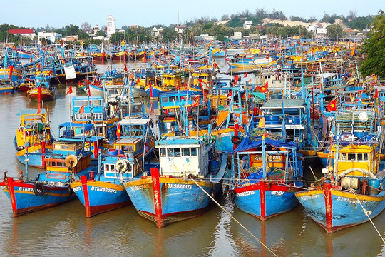 Bình Thuận xử phạt nặng 2 trường hợp tàu cá vi phạm vùng biển nước ngoài