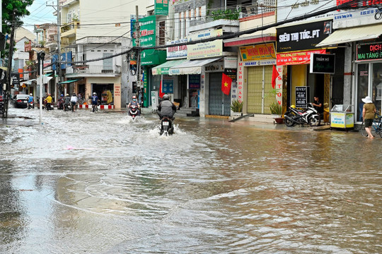 Tập trung giải quyết tình trạng ngập nước ở Phan Thiết