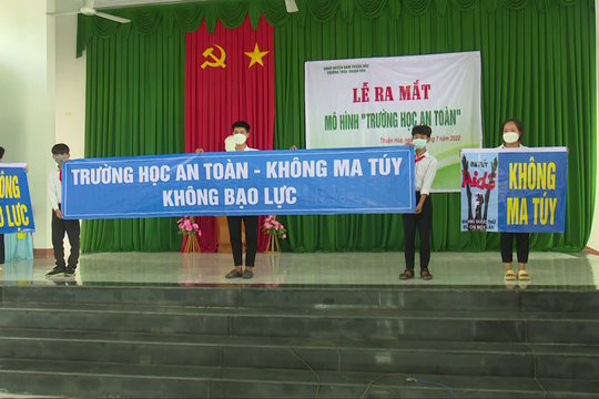 Hàm Thuận Bắc: Ra mắt mô hình “Trường học an toàn”