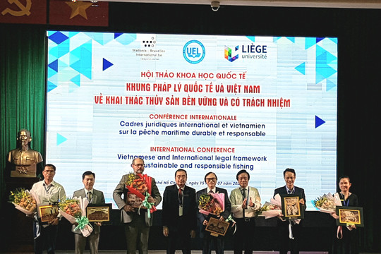 Hội thảo quốc tế “Khung pháp lý quốc tế và Việt Nam về khai thác thủy sản bền vững, có trách nhiệm