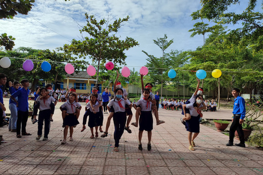 Tưng bừng Ngày hội “Thiếu niên vui khỏe” tại Trường Tiểu học Tân An 1