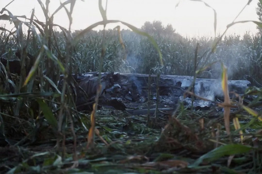 Vụ rơi máy bay tại Hy Lạp: Toàn bộ 8 phi hành đoàn người Ukraine thiệt mạng
