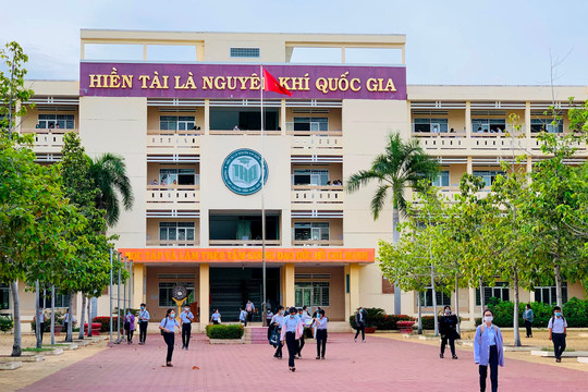 Trường THPT chuyên Trần Hưng Đạo tuyển sinh lớp 9 tạo nguồn 