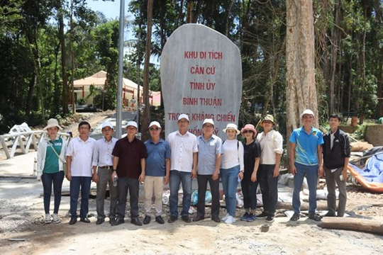 
Hành trình về nguồn thăm Khu di tích lịch sử của Tỉnh ủy Bình Thuận