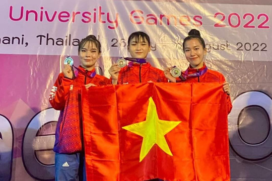 Nguyễn Thị Kim Hà giành  Huy chương bạc﻿ tại Đại hội Thể thao sinh viên Đông Nam Á năm 2022