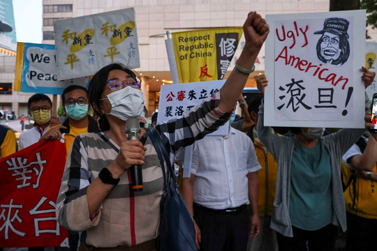 Trung Quốc phản đối gay gắt chuyến thăm của bà Pelosi tới Đài Loan