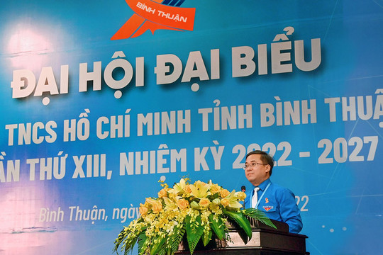 Khai mạc Đại hội Đoàn TNCS Hồ Chí Minh tỉnh Bình Thuận