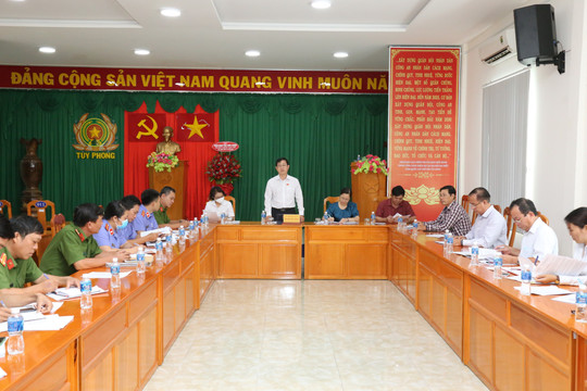 Giám sát tin báo, tố giác tội phạm ở huyện Tuy Phong:
Nhiều vướng mắc được nêu ra