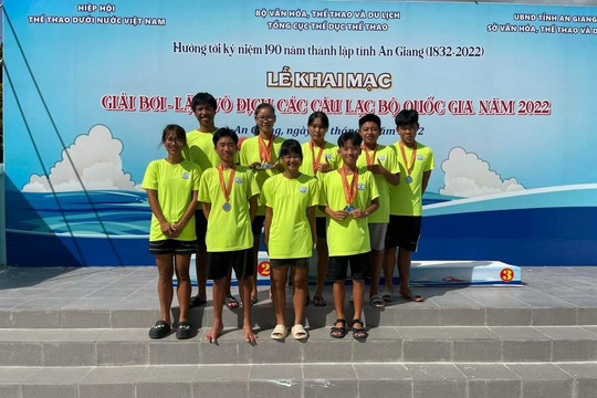 Giải Bơi - Lặn vô địch các Câu lạc bộ quốc gia năm 2022: ﻿﻿ Bình Thuận giành được 12 huy chương