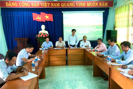 Trung ương Hội Nông dân Việt Nam kiểm tra giám sát về công tác Hội và phong trào nông dân tại Bình Thuận