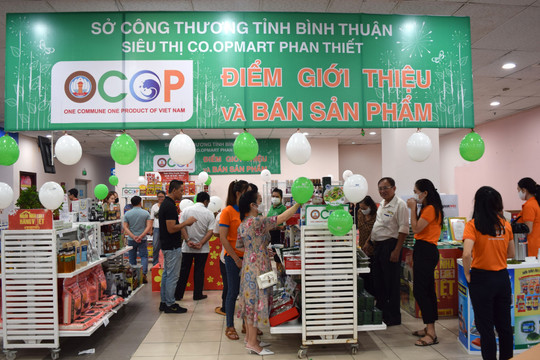 Tự hào lễ hội OCOP tại siêu thị Co.opmart